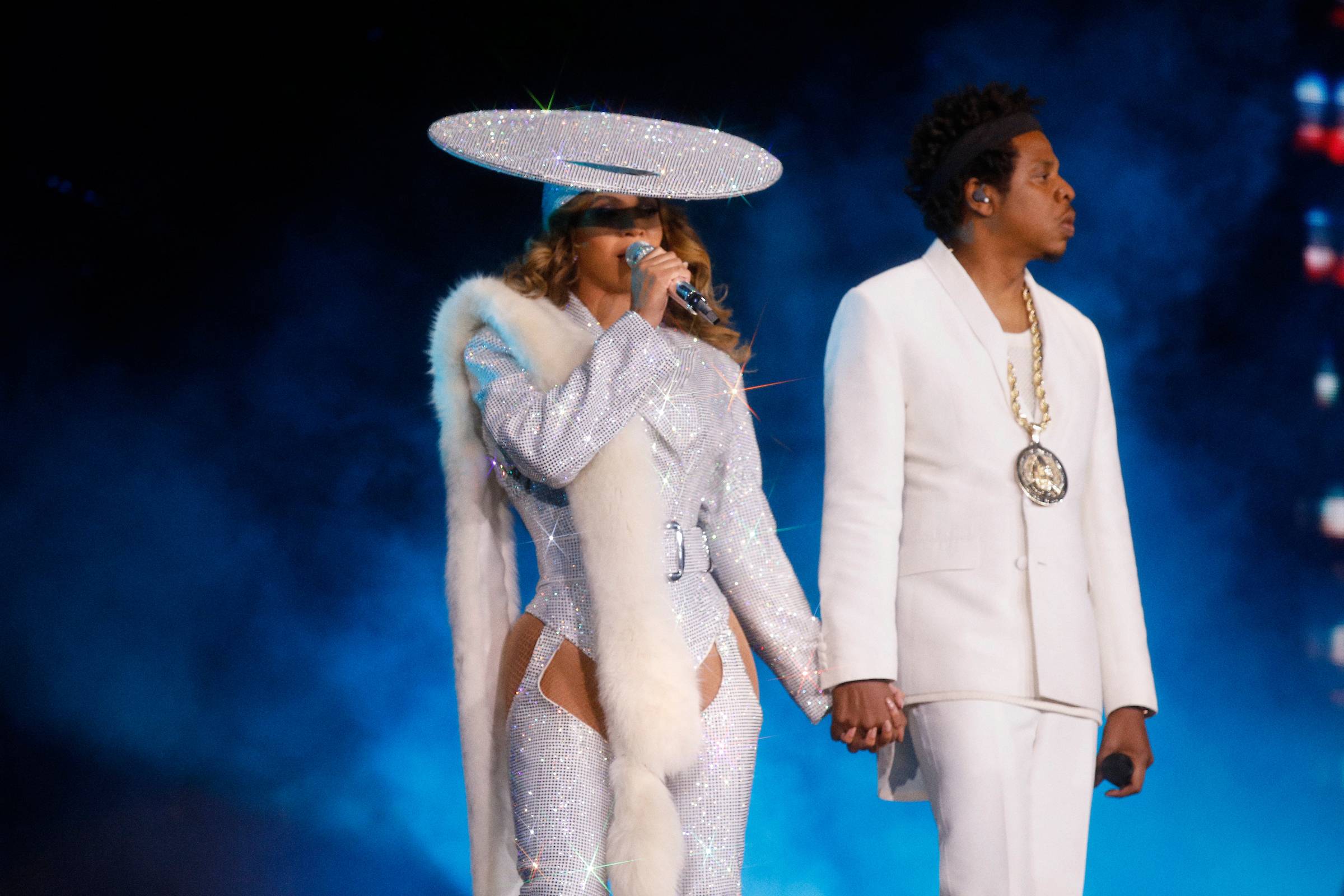 Beyonce and Jay-Z at BC Place Stadium, Vancouver, Oct. 2 2018