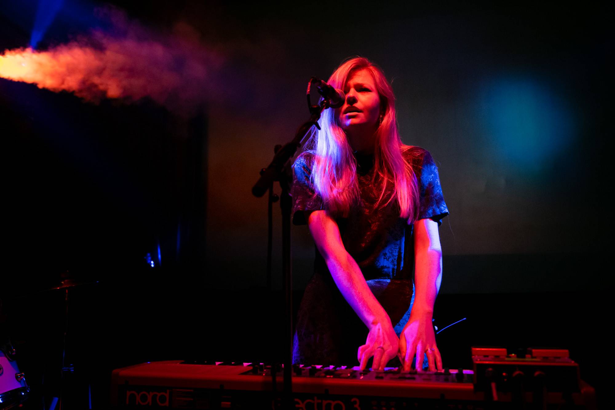 Still Corners at the Fox Cabaret, Vancouver, Nov 6 2018. Kirk Chantraine photo.