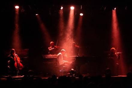 Ã“lafur Arnalds at the Commodore Ballroom, Vancouver, Jan 28 2019. Kirk Chantraine photo.