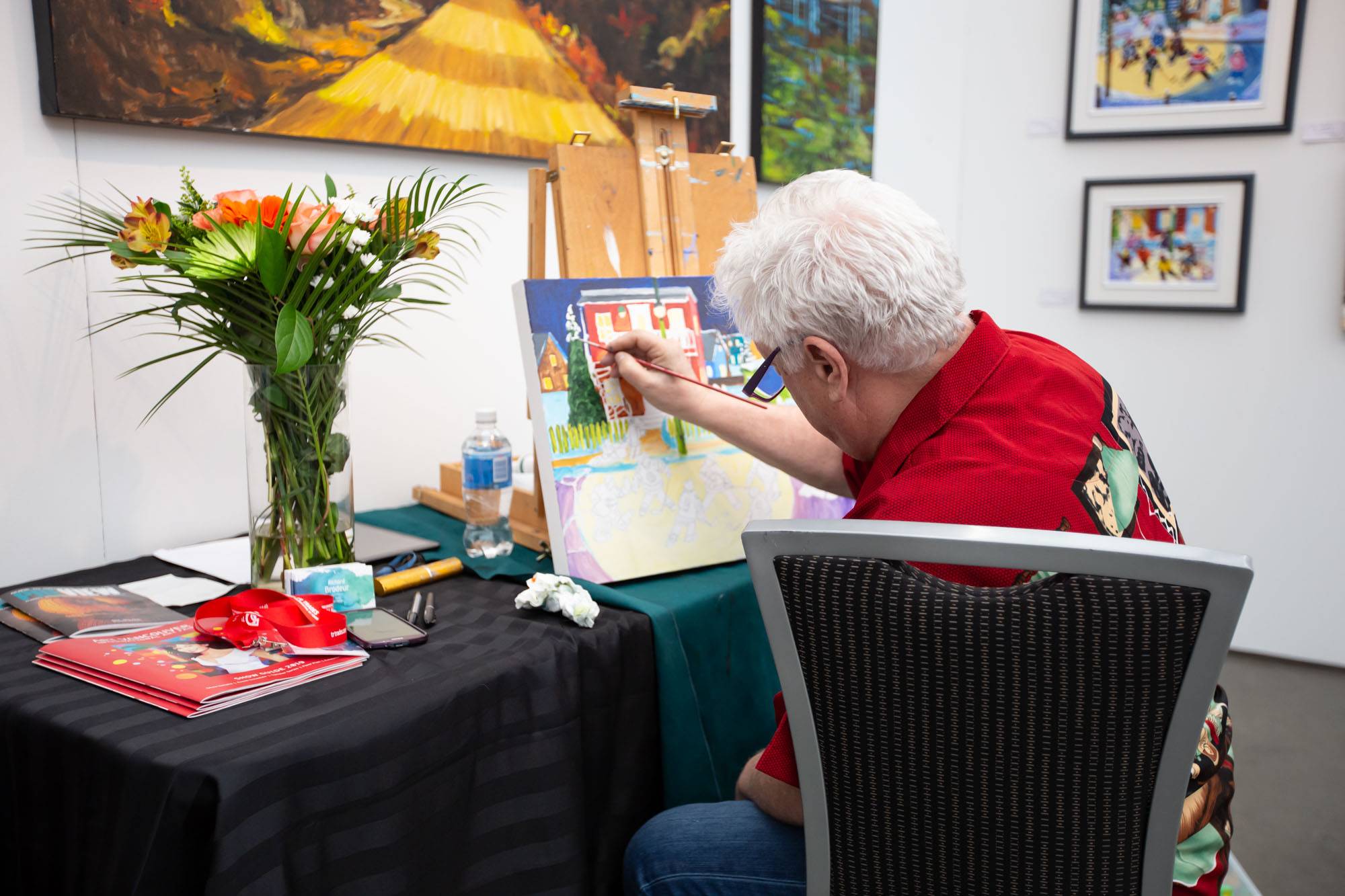 Art Vancouver at the Vancouver Convention Centre, Apr 27 2019. Kirk Chantraine photo.