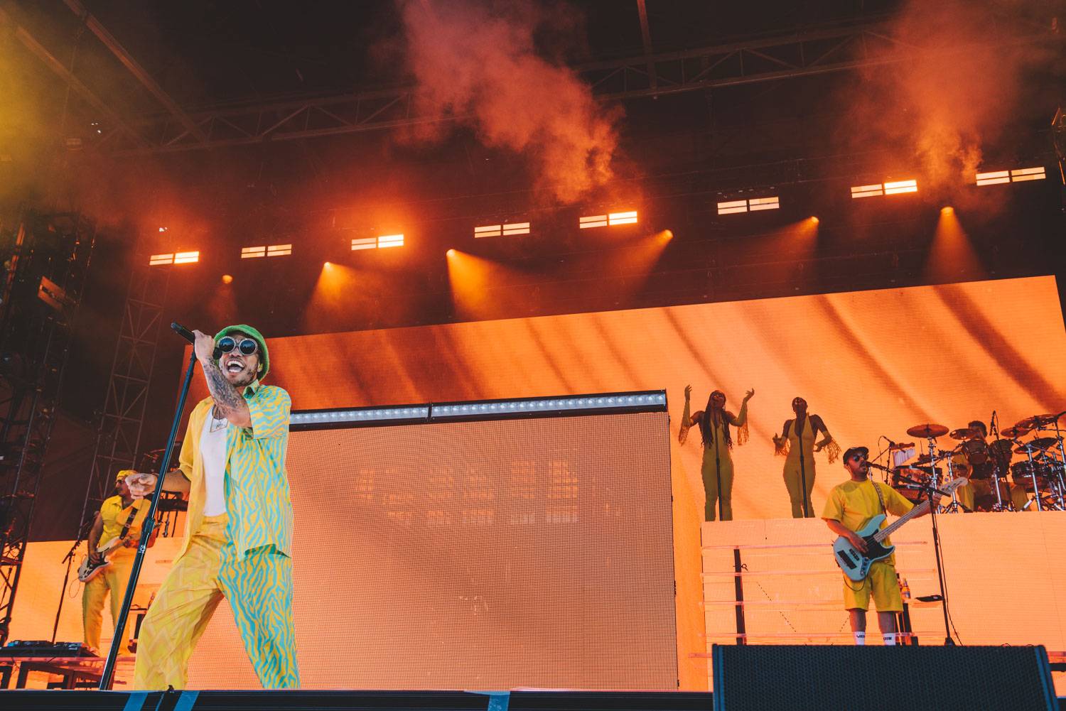 Anderson .Paak at the PNE Amphitheater, Vancouver, June 19 2019. Pavel Boiko photo.