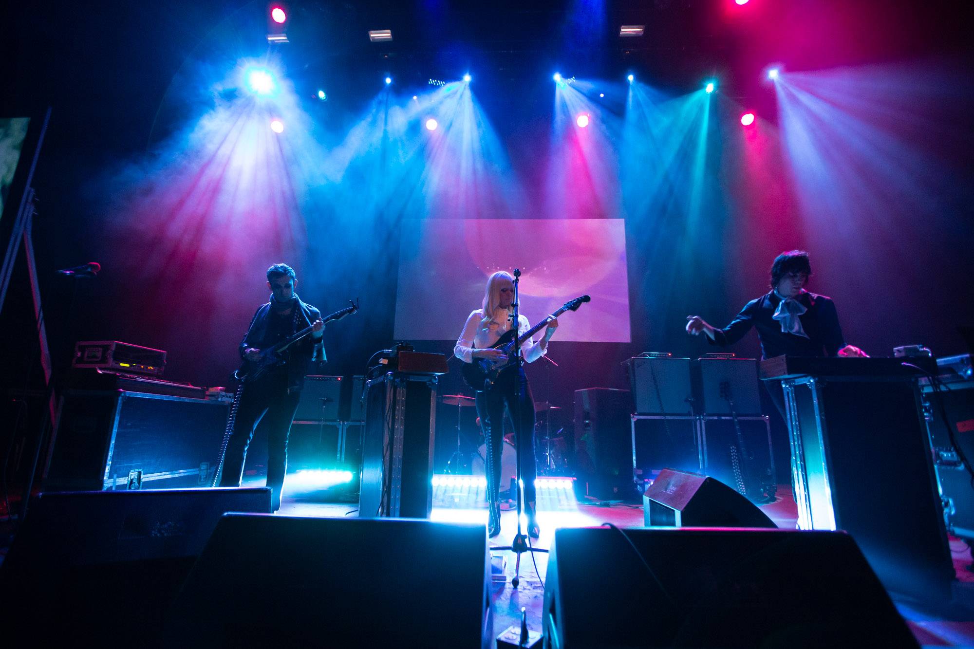 Chromatics at the Vogue Theatre, Vancouver, Jun 6 2019. Kirk Chantraine photo.