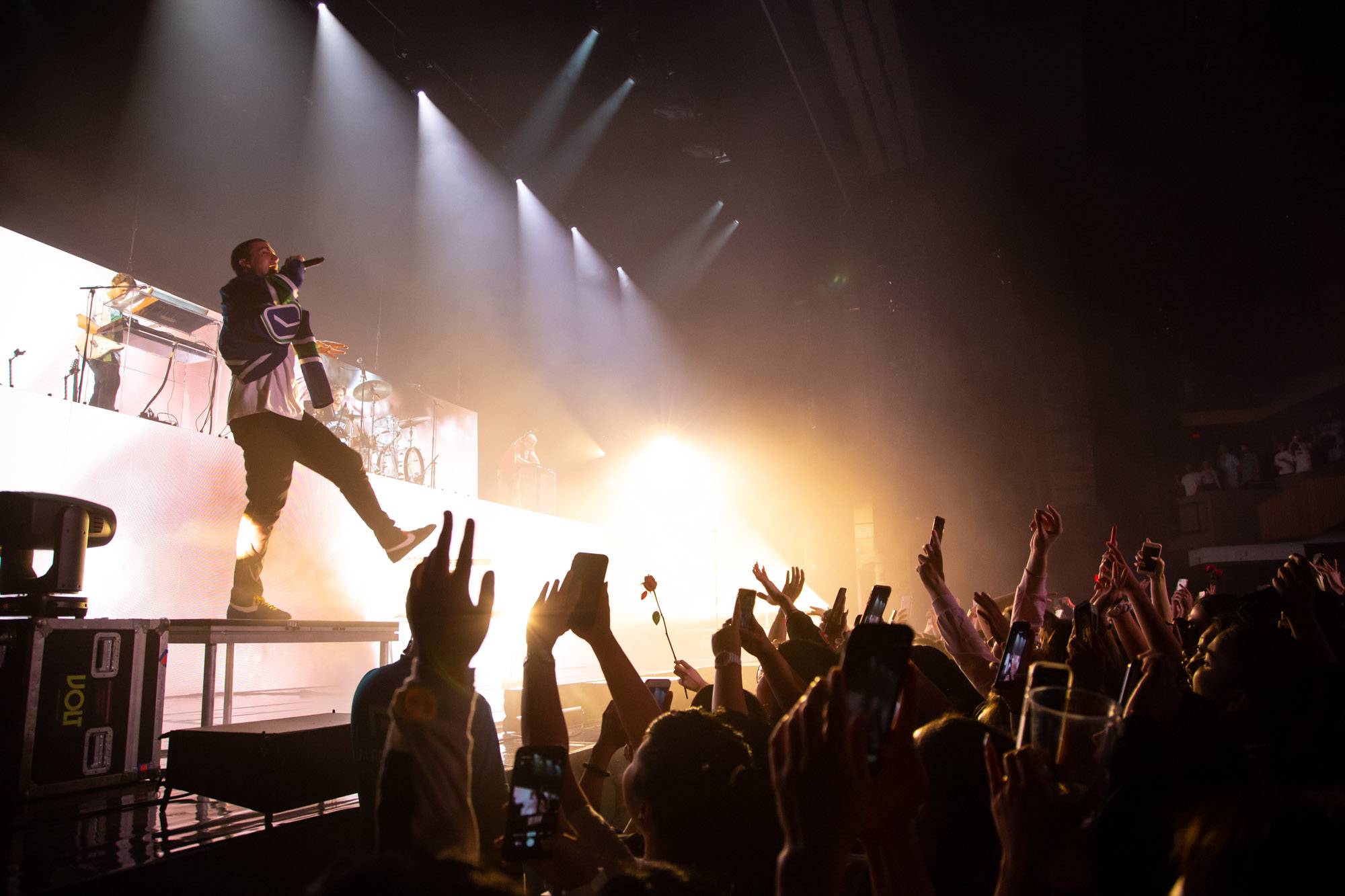 LANY at the Queen Elizabeth Theatre, Vancouver, Jun 17 2019. Kirk Chantraine photo.