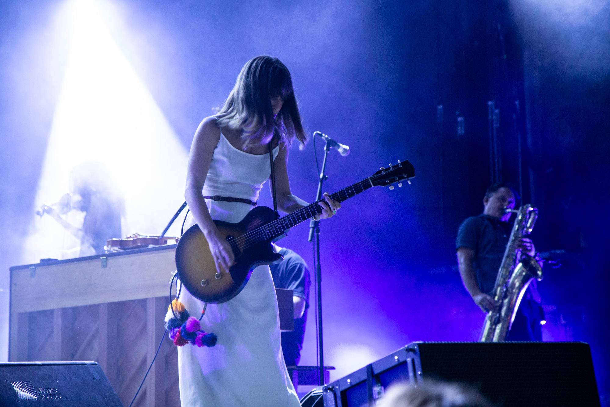 Feist at the Burnaby Blues and Roots Festival, Aug 10 2019. Kirk Chantraine photo.