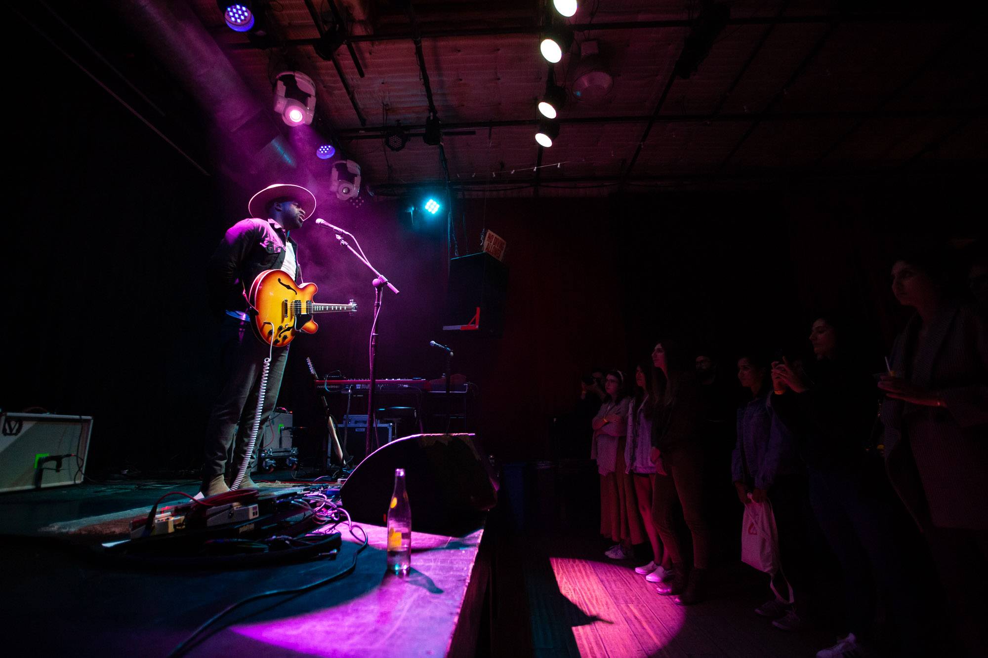 Abraham Alexander at the Rickshaw Stop, San Francisco, Sep 22 2019. Kirk Chantraine photo.