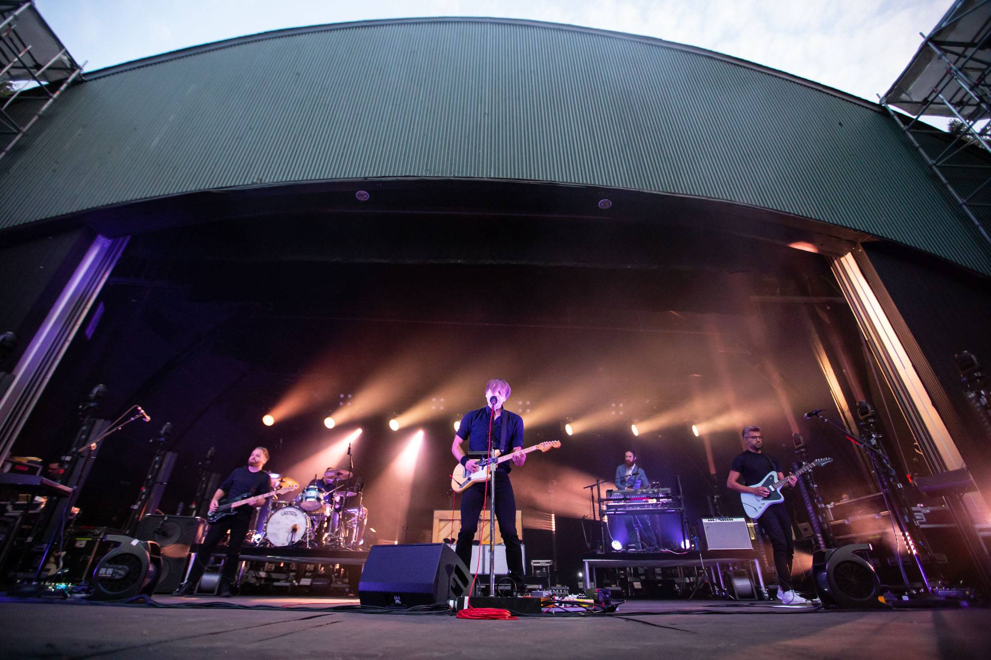 Death Cab for Cutie at the Malkin Bowl, Vancouver, Sep 5 2019. Kirk Chantraine photo.