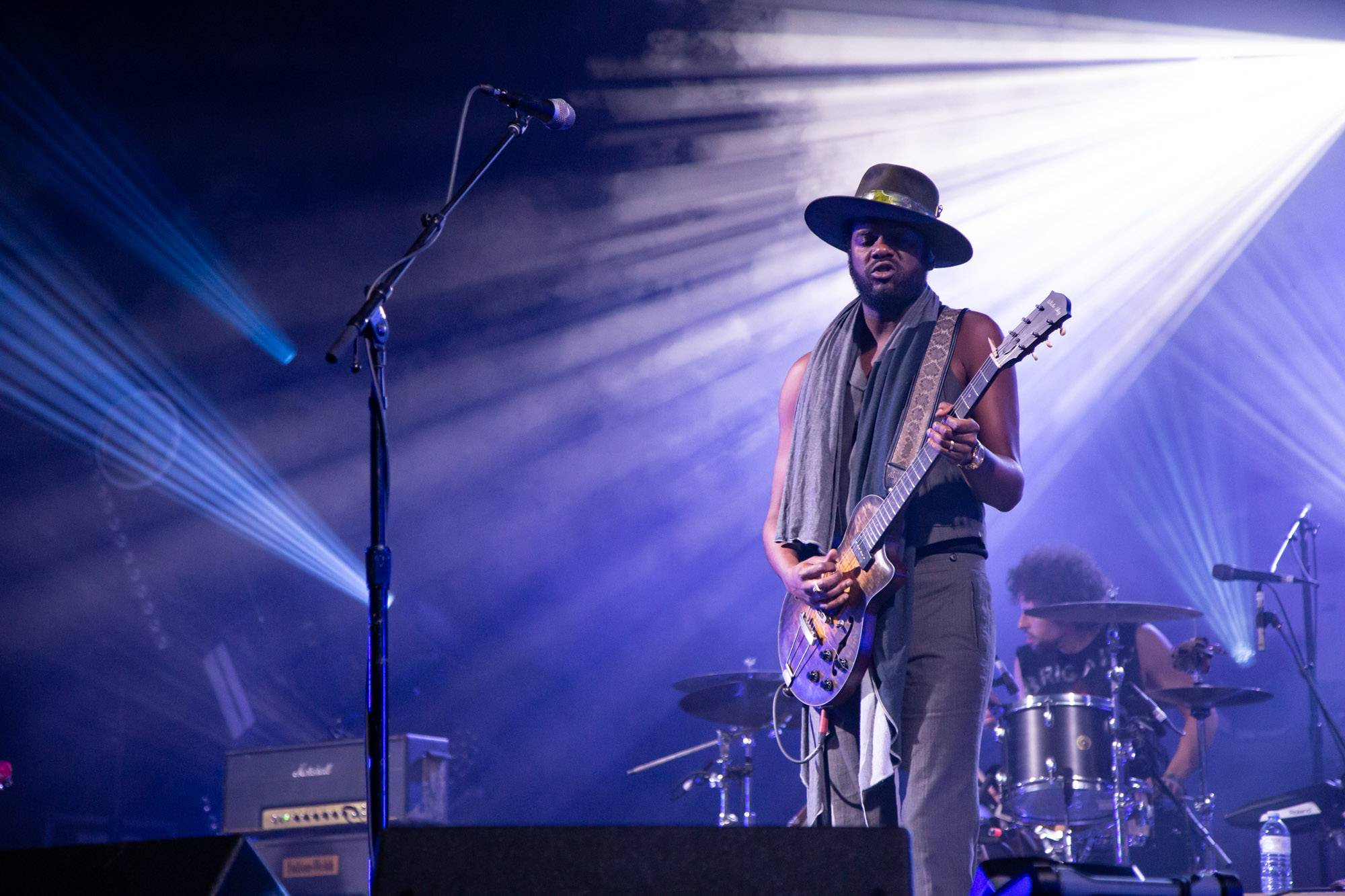 Gary Clark Jr. at the Malkin Bowl, Vancouver, Sep 10 2019. Kirk Chantraine photo.