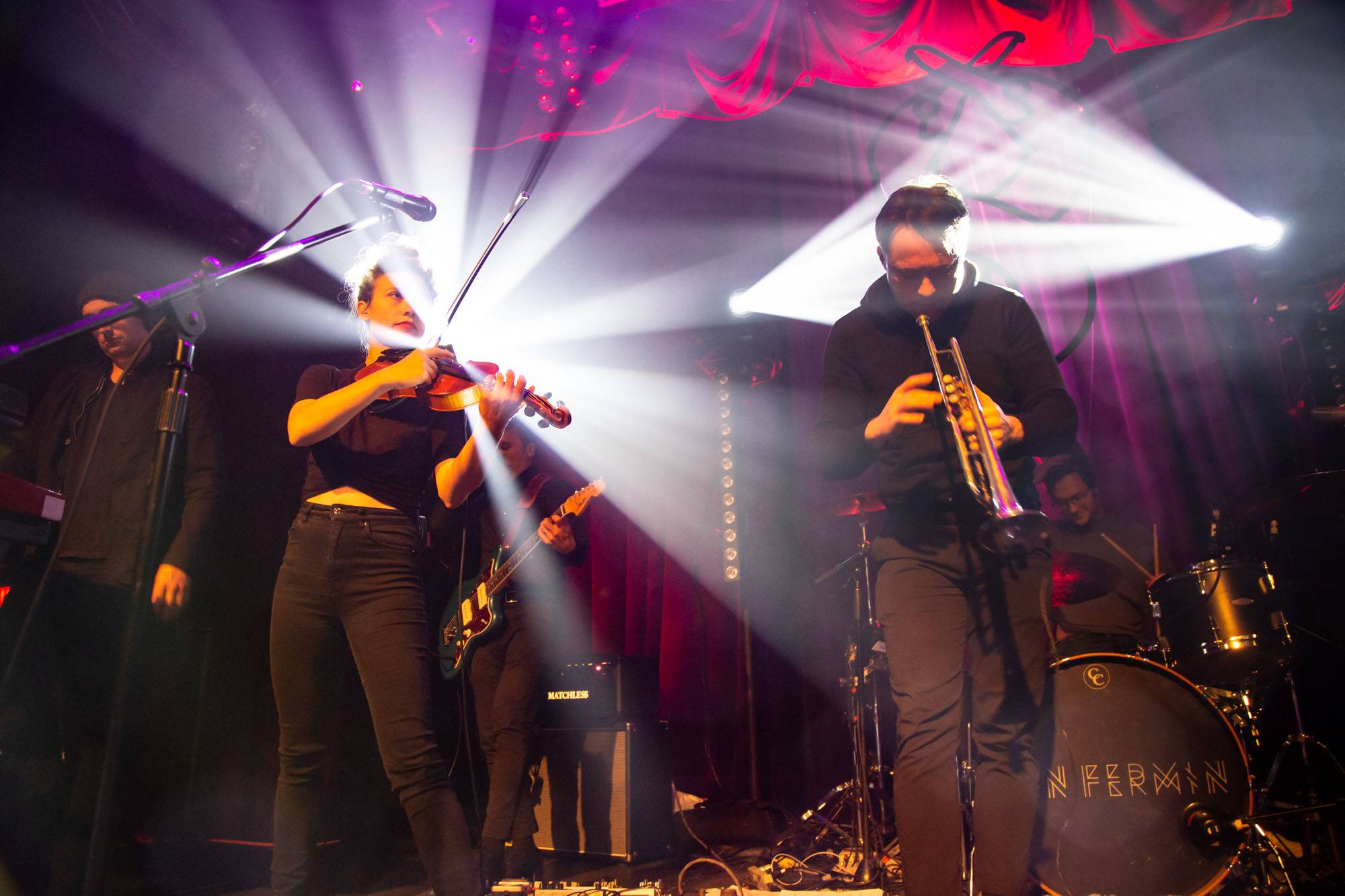 San Fermin at Venue, Vancouver, Nov 1 2019. Kirk Chantraine photo.