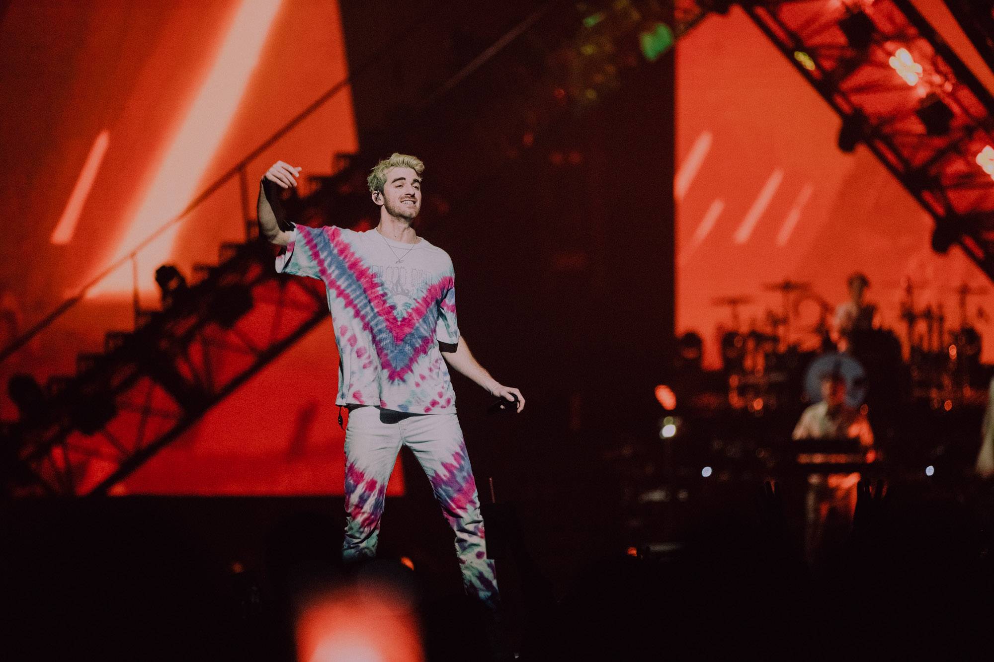 The Chainsmokers at Rogers Arena, Vancouver, Dec 06 2019. Lindsey Blane photo.
