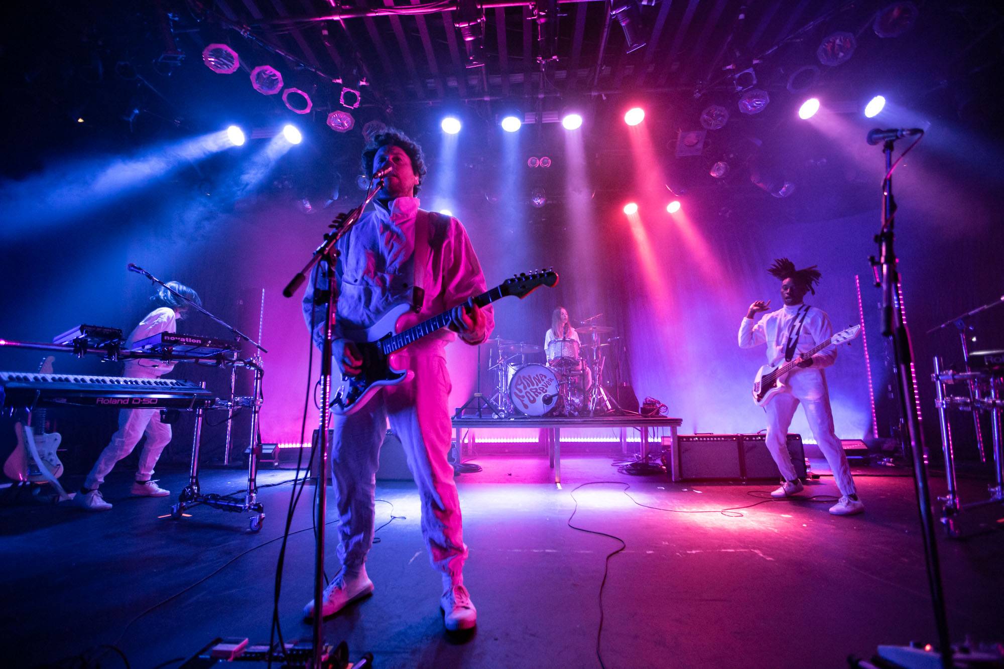 Metronomy at the Commodore Ballroom, Vancouver, Feb 18 2020. Kirk Chantraine photo.