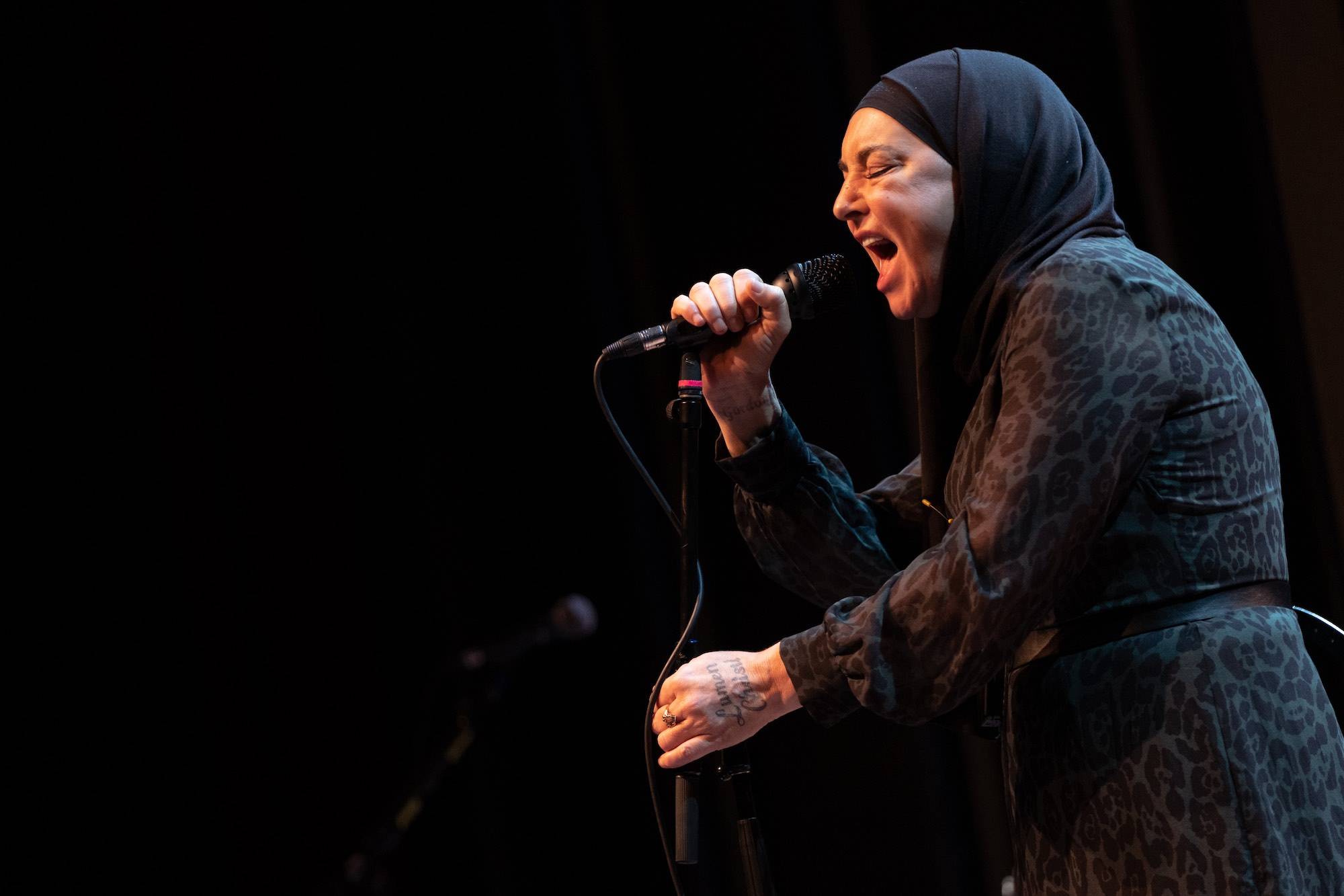 Sinead O’Connor at the Vogue Theatre, Vancouver, Feb 1 2020. Scott Alexander photo.