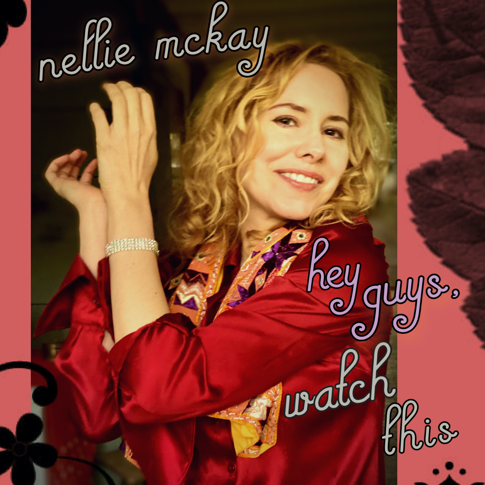 Album cover for Nellie McKay's new album Hey Guys Watch This.