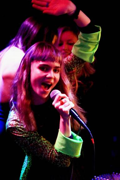 Grimes performing at the Electric Owl in Vancouver