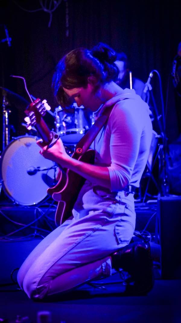 Big Thief performing at the Biltmore Cabaret in Vancouver