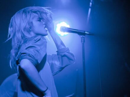 Sky Ferreira performing at the Biltmore Cabaret in Vancouver