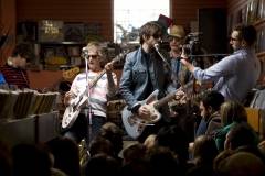 Broken Social Scene at various indie record stores, Toronto, May 9 2010