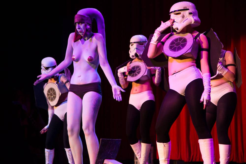 Photos - Star Wars Burlesque at the Rio Theatre, Vancouver, Nov 23 2013.